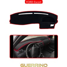 Ford Escorttorpido Koruma Halısı Kırmızı Kenar