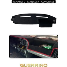 Renault 21 Manager - Concordetorpido Koruma Halısı Siyah Kenar