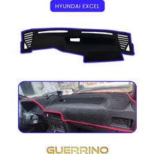 Hyundai Exceltorpido Koruma Halısı Mavi Kenar