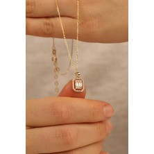 ÇGK KUYUMCULUK 14 K Baget Altın Kolye 14CGKKLY001