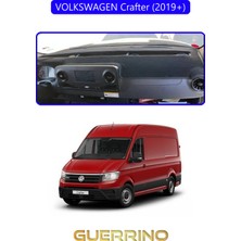 Volkswagen Crafter (2019+)TORPİDO Koruma Halısı Mavi Kenar