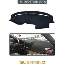 Fıat Albea 2005-2012 Modellerine Uyguntorpido Koruma Halısı Gri Kenar