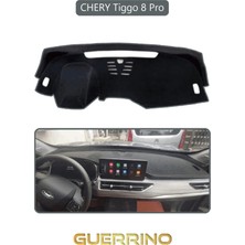 Chery Tiggo 8 Pro Torpido Koruma Halısı Gri Kenar