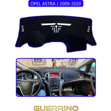 Opel Astra J (2009-2020)TORPİDO Koruma Halısı Mavi Kenar