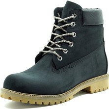 Costo Shoes TLAND0802 Siyah Nubuk Timber Land Style Kışlık Büyük Numara Erkek Bot Sıcak Astar Rahat Geniş Kalıp 46