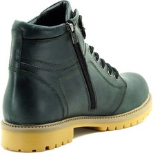 Costo Shoes Cyn 2022  Haki Crazy Deri Büyük Numara Erkek Bot Özel Crazy Yağlı Deri