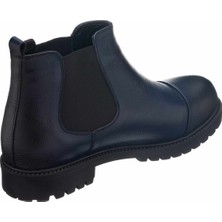 Costo Shoes 45 - 46 - 47 - 48 -49 - 50  GG1284 Lacivert  Büyük Numara Dana Derisi Rahat Geniş Kalıp Erkek Bot