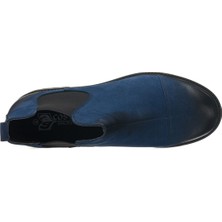 Costo Shoes 45 - 46 - 47 - 48 -49 - 50  GG1284 Lacivert Nubuk  Büyük Numara Dana Derisi Rahat Geniş Kalıp Erkek Bot