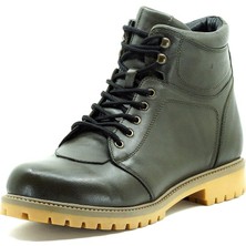 Costo Shoes YN2022 Haki Deri Büyük Numara Erkek Bot Özel Seri