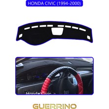 Honda Cıvıc 1994-2000TORPİDO Koruma Halısı Mavi Kenar
