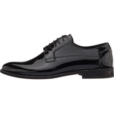 Costo Shoes NV1086 Siyah Rugan Neolit Taban Büyük Numara Erkek Klasik Ayakkabı