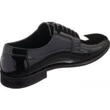 Costo Shoes NV1086 Siyah Rugan Neolit Taban Büyük Numara Erkek Klasik Ayakkabı