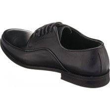 Costo Shoes 45,46,47,48,49,50 Numaralarda NV2126 Siyah Deri Neolit Taban Büyük Numara Erkek Klasik Ayakkabı