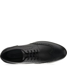 Costo Shoes 45,46,47,48,49,50 Numaralarda NR1958 Siyah Analin Erkek Ayakkabısı