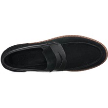 Costo Shoes 45,46,47,48,49,50 Numaralarda  AYL1112 Siyah Süet Büyük Numara Erkek Ayakkabısı