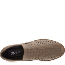 Costo Shoes AG8044-5 Vizon 4 Mevsim Üst Kalite Termo Taban Büyük Numara  Erkek Ayakkabısı Rahat Geniş Kalıp