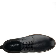 Costo Shoes  AG4296  Siyah Termo Taban Büyük Numara Üst Kalite Erkek Ayakkabısı