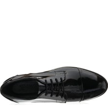 Costo Shoes NR1954 Siyah Rugan Erkek Ayakkabısı