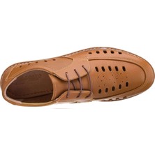 Costo Shoes 45 - 46 - 47 - 48 - 49 - 50 AG1977 Taba Termo Taban 4 Mevsim Kullanılabilir Büyük Numara Dana Derisi Rahat Geniş Kalıp Üst Kalite Erkek Ayakkabı
