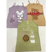 Ays 3lü Kız Atlet Set 1000-1