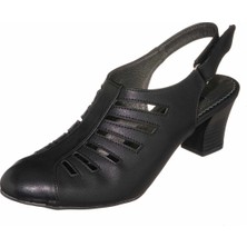 Costo Shoes KDR1841 Siyah Büyük Numara Ayakkabı Özel Seri Rahat Kalıp Yeni Model