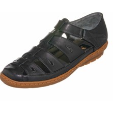 Costo Shoes DRL7018 Siyah Rahat Geniş Kalıp Yeni Sezon Büyük Numara Ayakkabı Babet