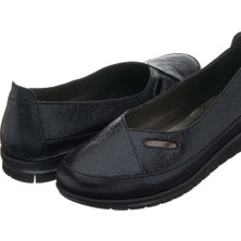 Costo Shoes 41-42-43-44 Numaralarda DR139 Siyah Günlük Rahat ve Şık Her Tarza Uygun Mevsimlik Büyük Numara Kadın Ayakkabı