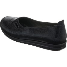 Costo Shoes 41-42-43-44 Numaralarda DR139 Siyah Günlük Rahat ve Şık Her Tarza Uygun Mevsimlik Büyük Numara Kadın Ayakkabı