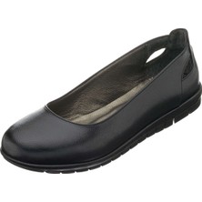 Costo Shoes 41,42,43,44 Numaralarda 18545 Siyah Deri Büyük Numara Babet
