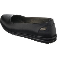 Costo Shoes 41,42,43,44 Numaralarda 18545 Siyah Deri Büyük Numara Babet