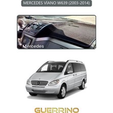 Mercedes Viano W639 2003-2014TORPİDO Koruma Halısı Gri Kenar