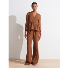 72136 Pijama Pantolon-Taba