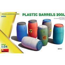 Miniart 24011 1:24 Plastik Bidonlar 200L.
