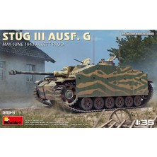 Miniart 35341 1:35 Stug Iıı Ausf. G Mayıs-Haz. 1943 Alkett Prod.