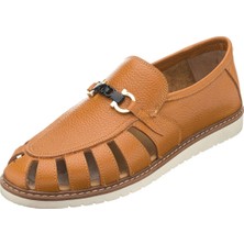 Costo Shoes 45 - 46 - 47 - 48 - 49 - 50 AG2021 Taba Termo Taban 4 Mevsim Kullanılabilir Büyük Numara Dana Derisi Rahat Geniş Kalıp Üst Kalite Erkek Ayakkabı