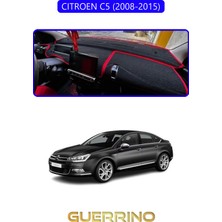 Cıtroen C5 2008-2015TORPİDO Koruma Halısı Mavi Kenar