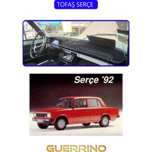 Tofaş Serçe Torpido Koruma Halısı Mavi Kenar