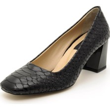 Costo Shoes 2018 Siyah Büyük Numara Kadın Ayakkabı