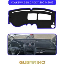 Volkswagen Caddy (2004-2015 )Torpido Koruma Halısı Mavi Kenar