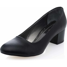 Costo Shoes 1453 Siyah Büyük Numara Kadın Ayakkabısı