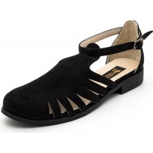 Costo Shoes 220788 Siyah Büyük Numara Bayan Ayakkabıları