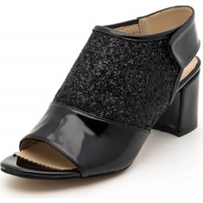 Costo Shoes 72096 Siyah Büyük Numara Bayan Ayakkabısı