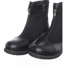 Costo Shoes K222-2 Siyah Büyük Numara Kadın Botları