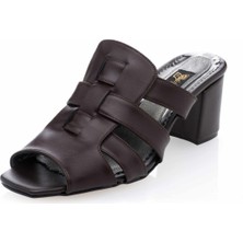 Costo Shoes 190405 Kahve Büyük Numara Kadınterlik