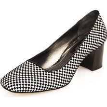 Costo Shoes Büyük Numara Kadın Ayakkabısı 20182018 Siyah Beyaz