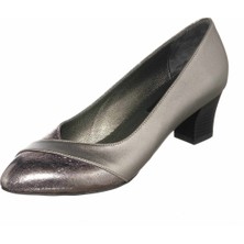 Costo Shoes KDR1717 Bronze Özel Seri Rahat Kalıp Büyük Numara Kadın Ayakkabı