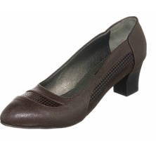 Costo Shoes KDR1976  Acı Kahve Rahat Geniş Kalıp Büyük Numara Kadın Ayakkabı Özel Seri