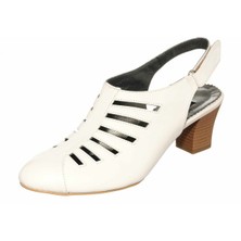 Costo Shoes KDR1841 Beyaz Büyük Numara Ayakkabı Özel Seri Rahat Kalıp Yeni Model