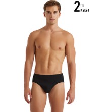 Blackspade Erkek Slip Külot 2'li Paket Loose Fit 9625 - Siyah