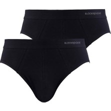 Blackspade Erkek Slip Külot 2'li Paket Loose Fit 9625 - Siyah